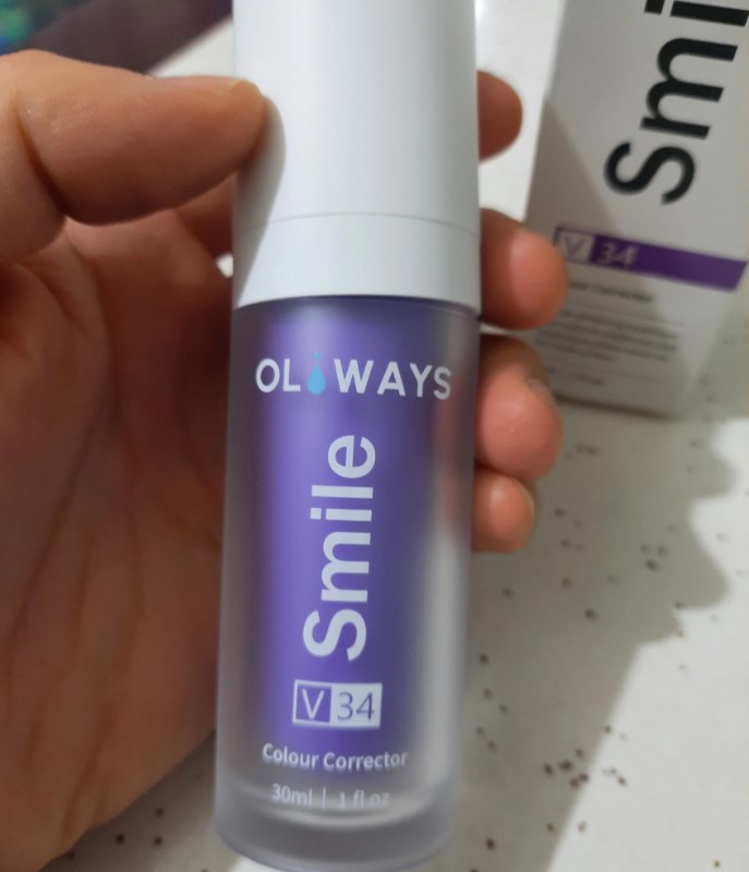 Oliways Smile V34 Colour Corrector Anında Diş Beyazlatıcı Jel 30 ML